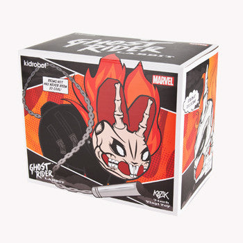  Kidrobot Labbit Ghost Rider  Art Toy - Inkemon